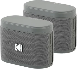 Kodak SoundBrix Bluetooth Speaker 2-pack Grijs