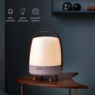 Kooduu Lite-Up PLAY Sky Blue - Speaker en LED-lamp