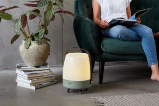 Kooduu Lite-Up PLAY Sky Blue - Speaker en LED-lamp