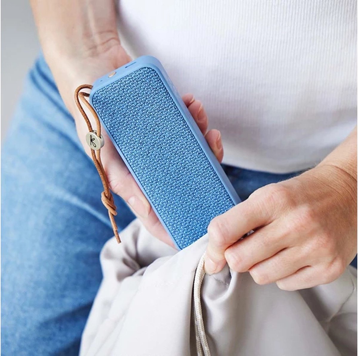 Kreafunk aGroove mini speaker blue