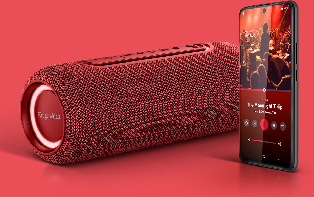 Krüger & Matz Street Bluetooth Speaker 20W Blauw