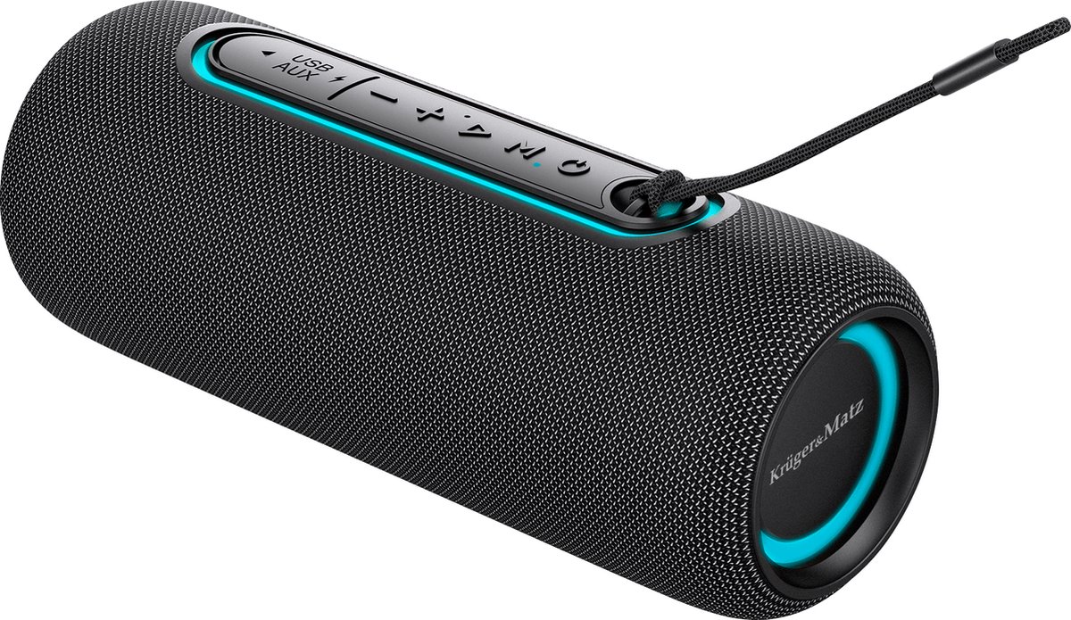 Krüger & Matz Street Draadloze Bluetooth Speaker 20W Zwart
