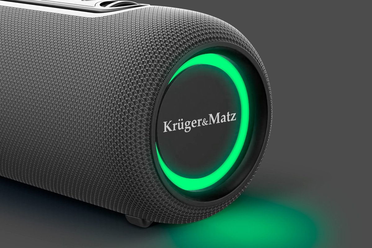 Krüger & Matz Street Draadloze Bluetooth Speaker 20W Zwart