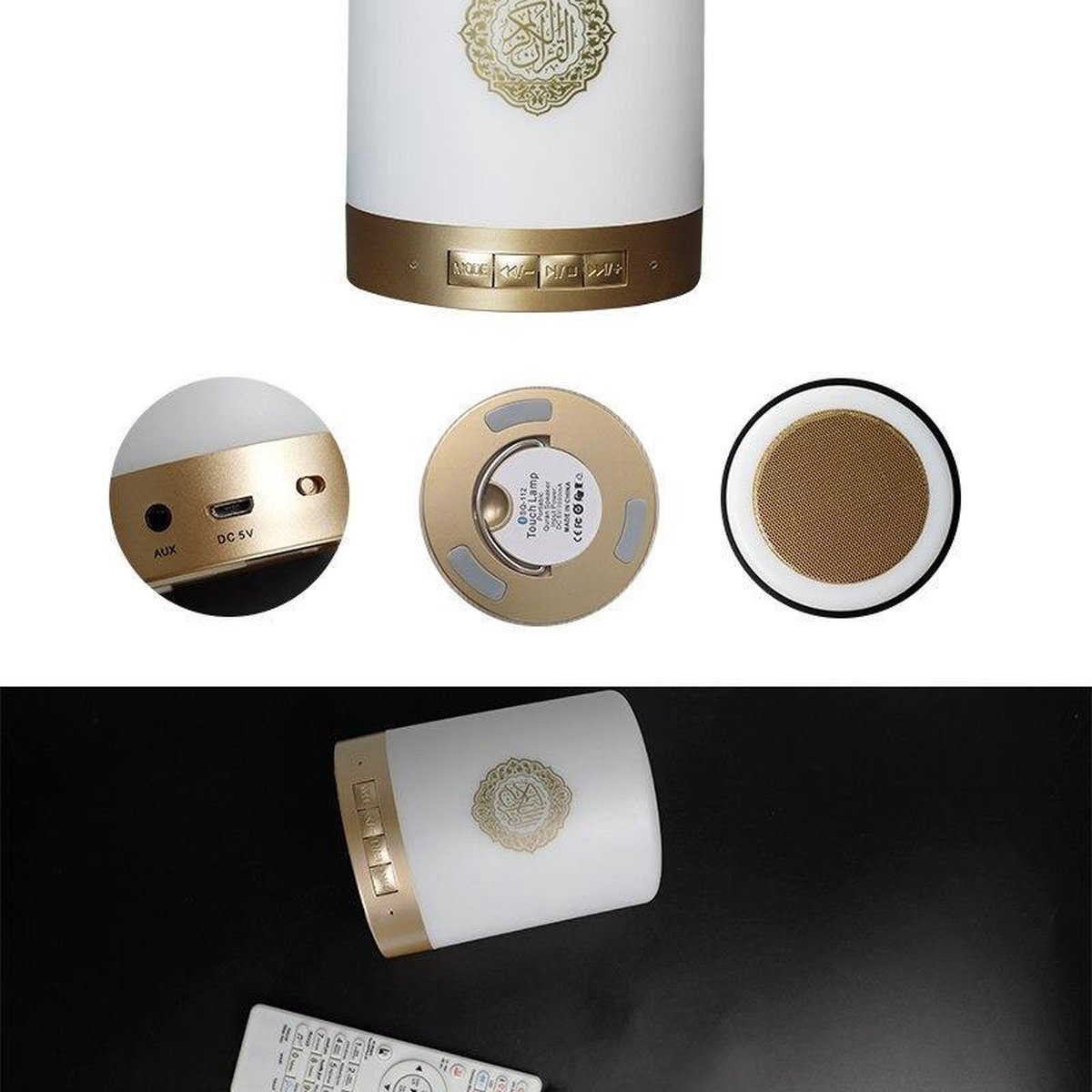 LED Koran Bluetooth Speaker Draadloos met FM Radio