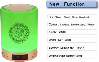 LED Koran Bluetooth Speaker Draadloos met FM Radio