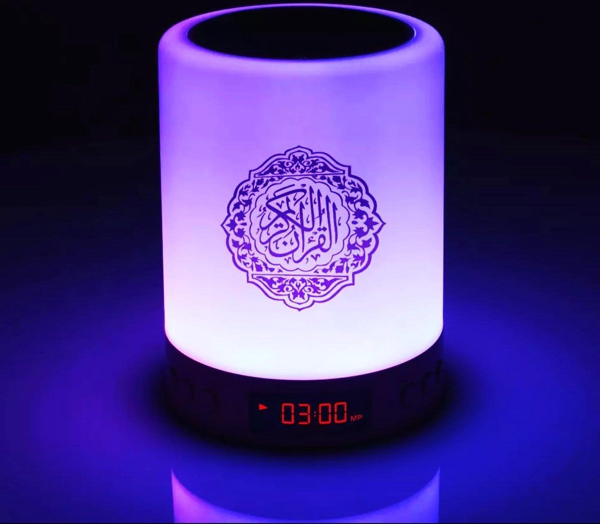 LED Koran Bluetooth Speaker Draadloos met FM Radio