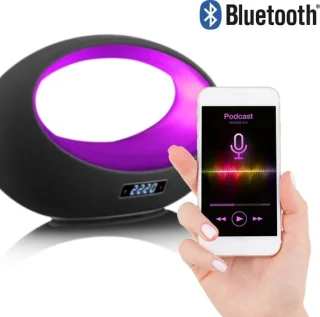 Lenco BT-210: compacte bluetoothspeaker met disco-licht voor onderweg