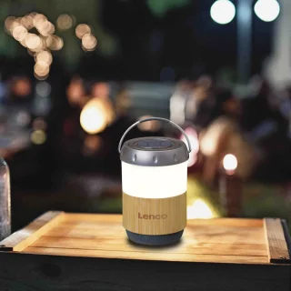 Lenco BTL-030BA Lantaarn Bamboo