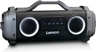 Lenco SPR-200BK Bluetooth Speaker Zwart
