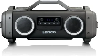 Lenco SPR-200BK Bluetooth Speaker Zwart