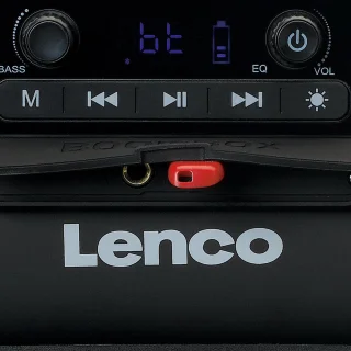 Lenco SPR-200BK Bluetooth Speaker Zwart