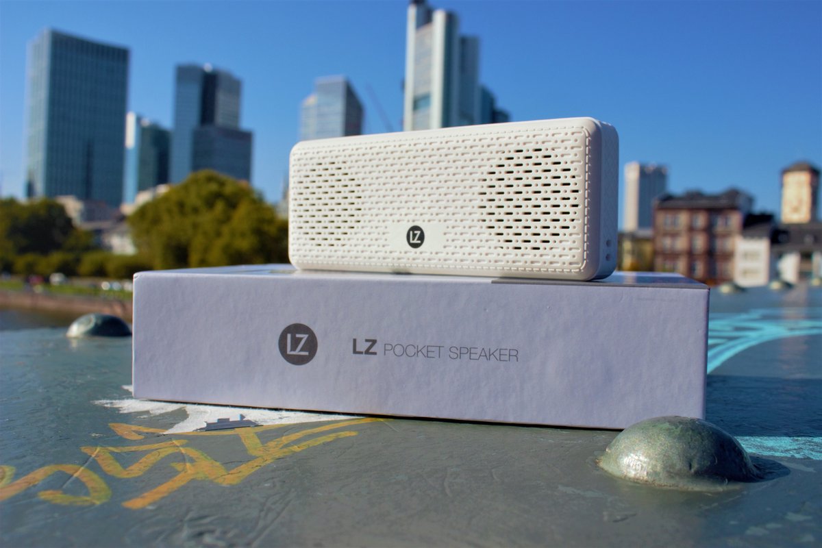 LeSenz Pocket TWS Bluetooth Speaker Zwart