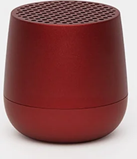 Lexon Design MINO + TWS-speaker - donkerrood