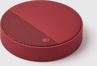 Lexon OSLO Energy QI Charger Speaker Dark Red