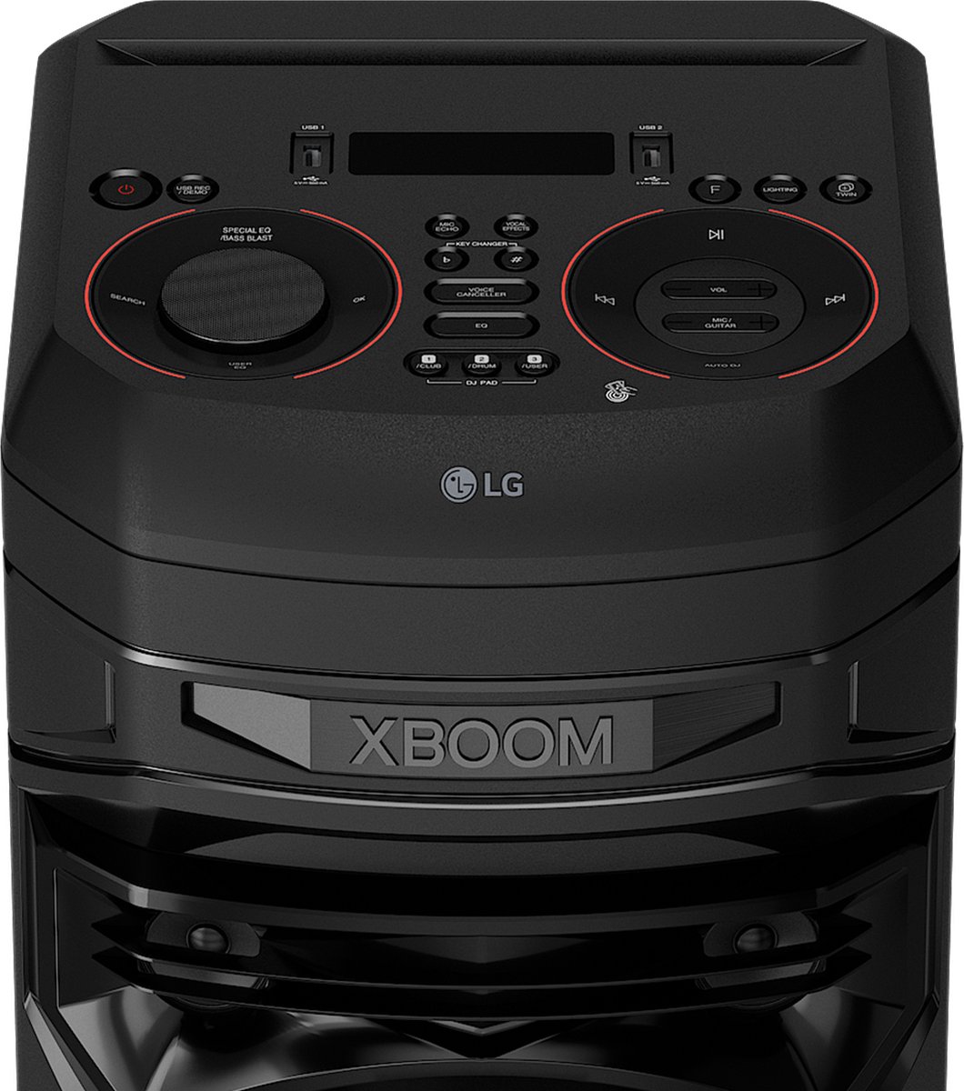 LG XBOOM RNC5 Feestluidspreker Zwart