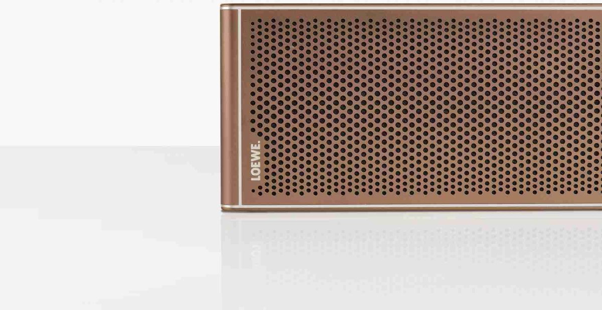 LOEWE klang m1 Roségoud Bluetooth Speaker