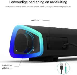 longziming USB-computerluidspreker