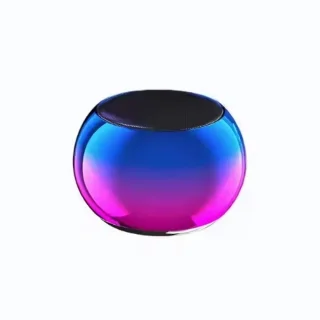 M3 Mini Bluetooth Speaker - Draagbare Luidspreker - Paars/Blauw