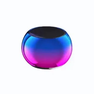 M3 Mini Bluetooth Speaker - Draagbare Luidspreker - Paars/Blauw