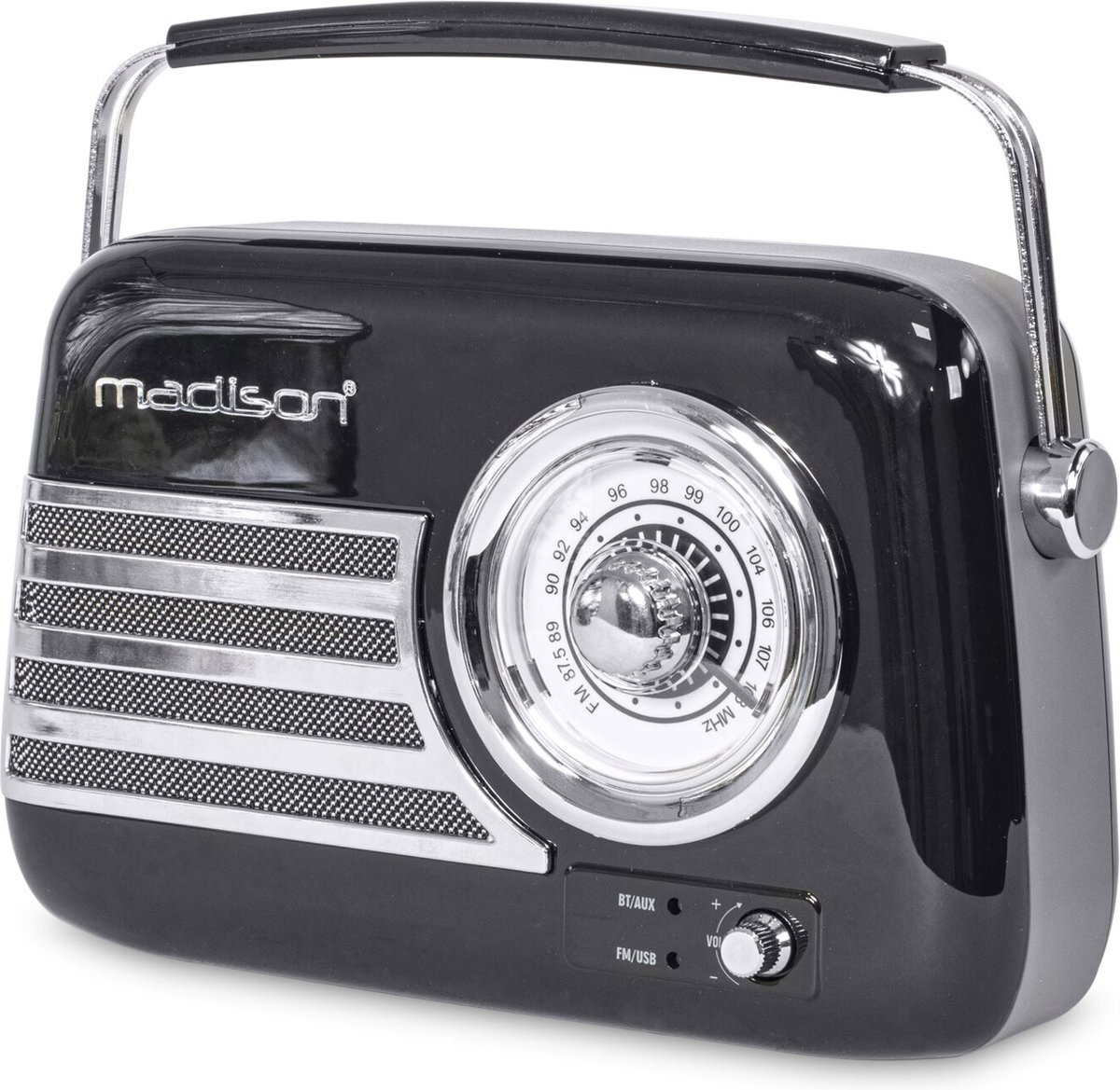 Madison Freesound-VR40B Retro Draagbare Radio