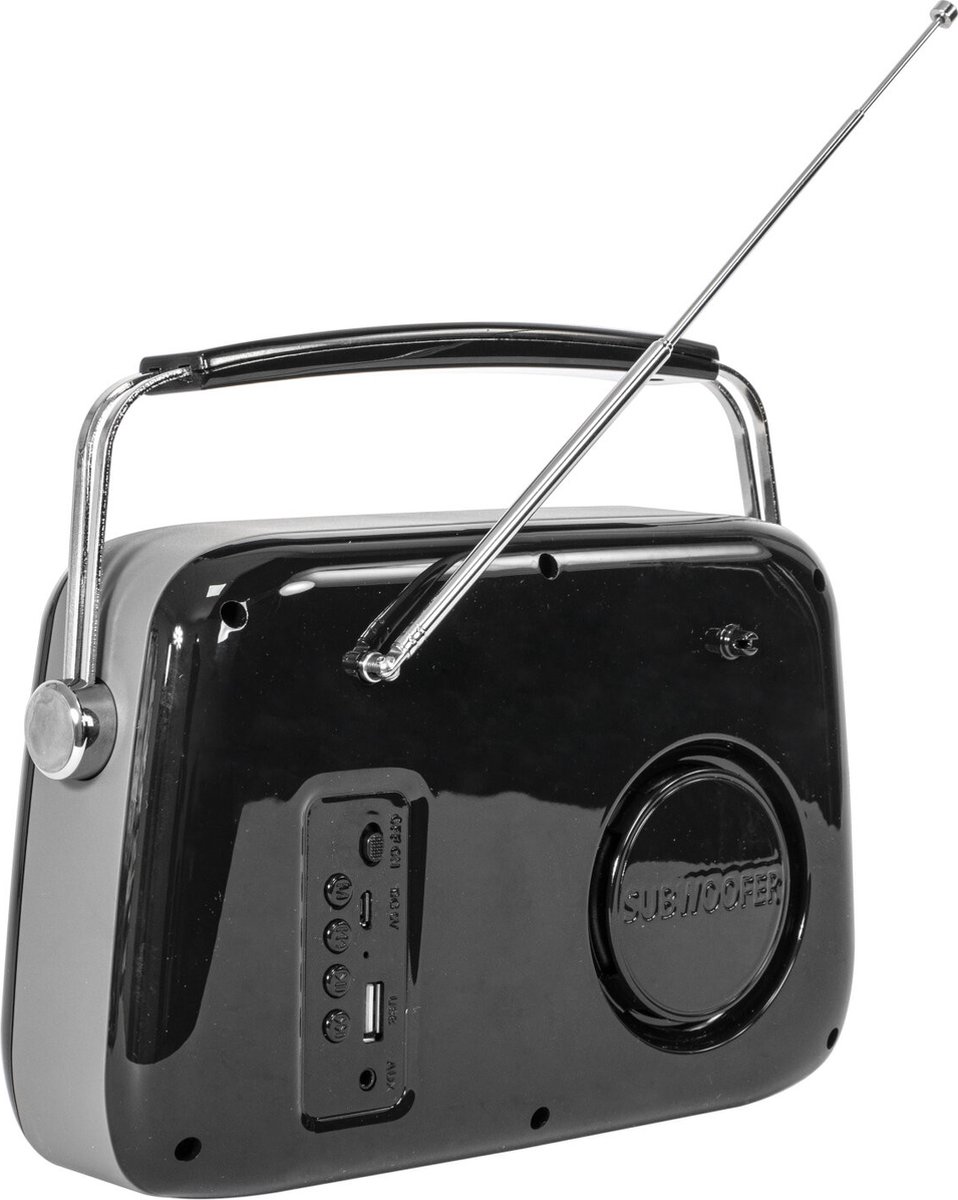 Madison Freesound-VR40B Retro Draagbare Radio