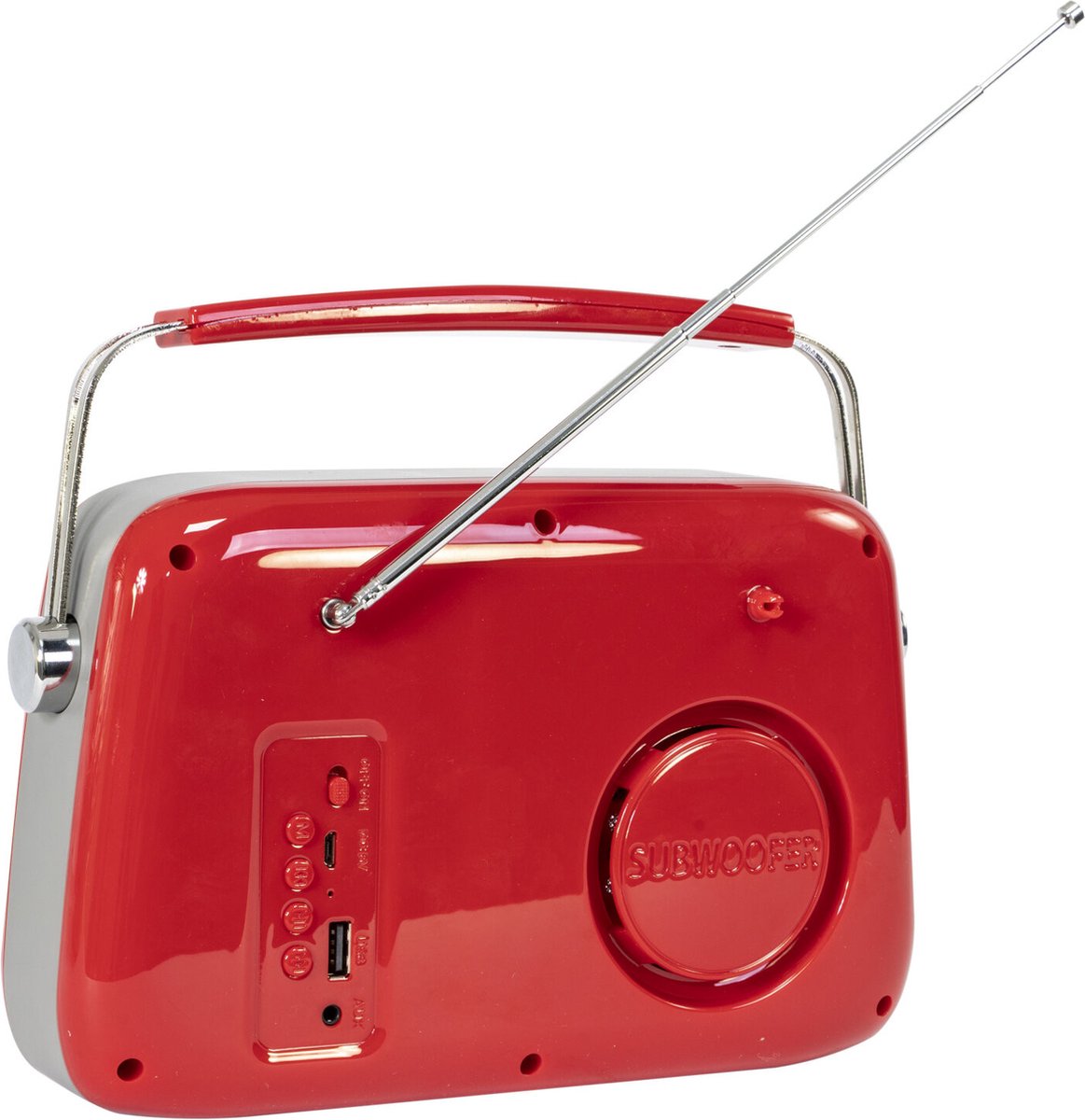 Madison Freesound-VR40R Retro Draagbare Radio