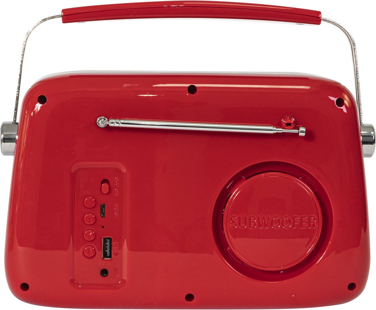 Madison Freesound-VR40R Retro Draagbare Radio