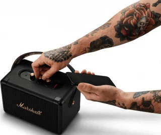 Marshall Kilburn II Bluetooth speaker zwart metaalkleur