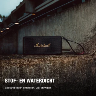 Marshall Middleton II Draagbare Speaker Zwart/Brass