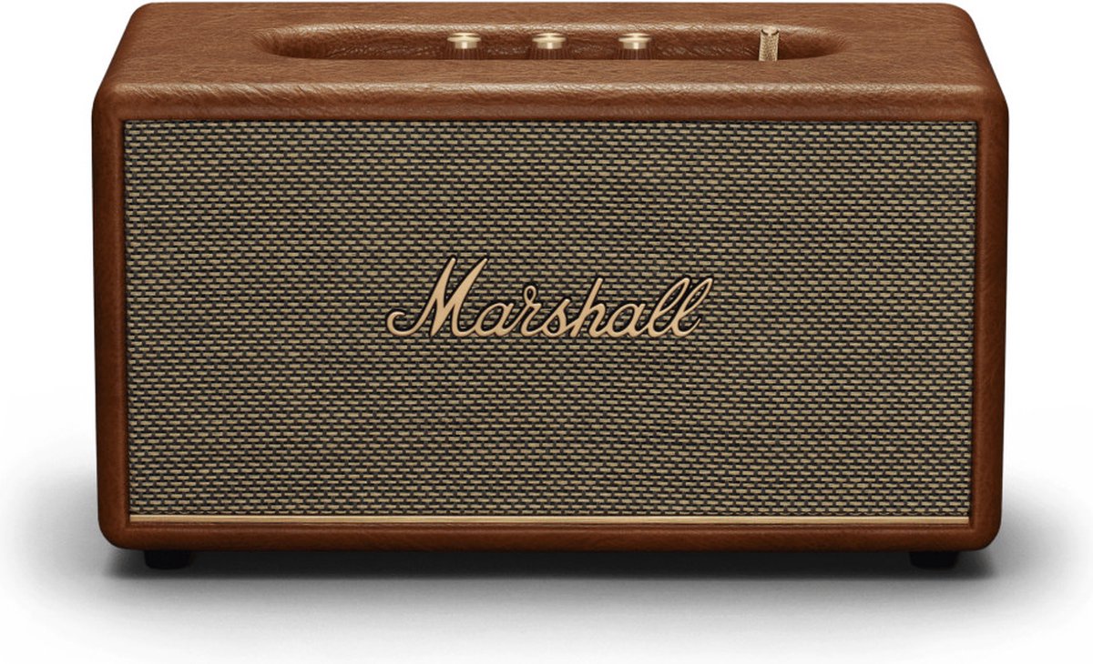 De Marshall Stanmore III Bruin Bluetooth Speaker in één oogopslag