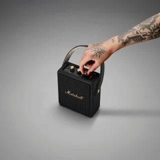 Marshall Stockwell II Bluetooth Speaker Zwart Messing