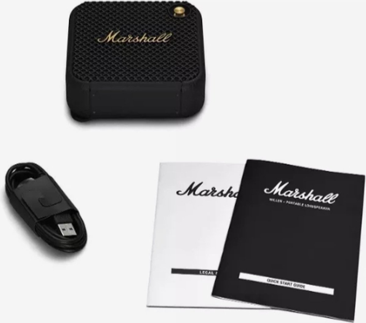 Marshall Willen Bluetooth Speaker Zwart Metaal