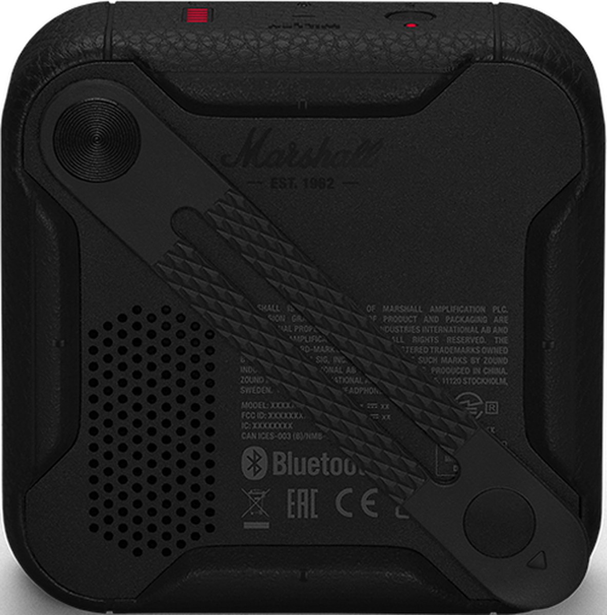 Marshall Willen Bluetooth Speaker Zwart Metaal