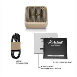 Marshall Willen II Bluetoothspeaker Creme