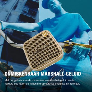 Marshall Willen II Bluetoothspeaker Creme