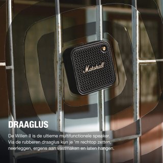 Marshall Willen II Bluetoothspeaker Zwart Messing
