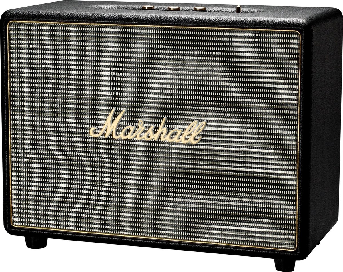 De Marshall Woburn Draagbare Speaker Zwart in één oogopslag