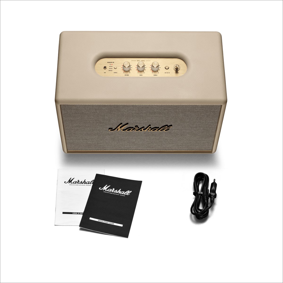 Marshall Woburn III Bluetooth Speaker Cream
