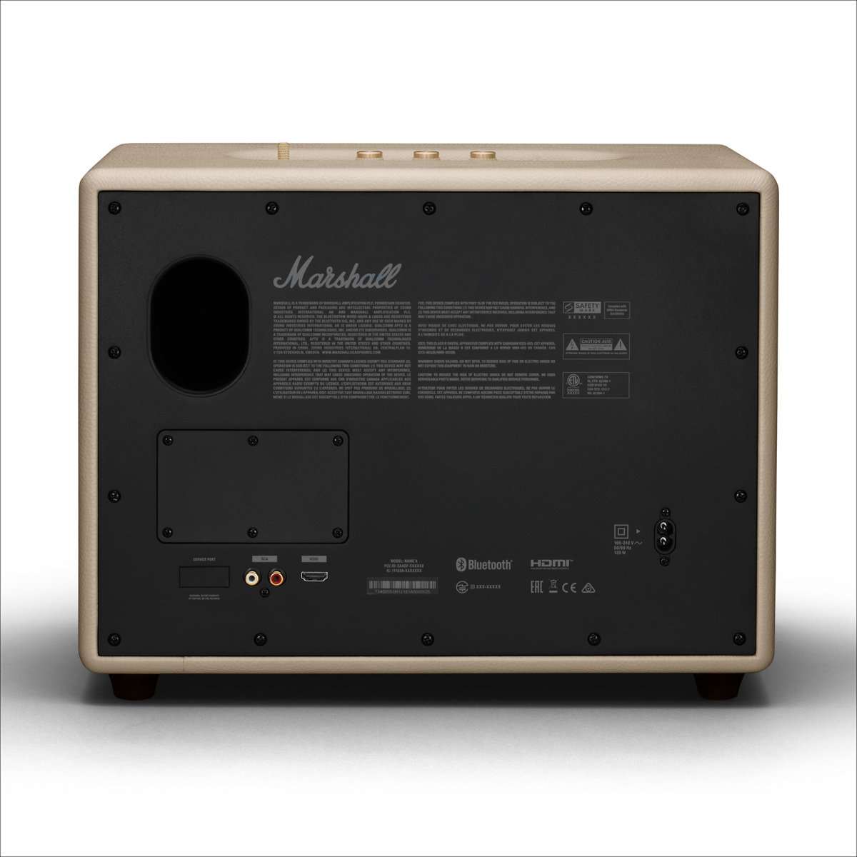 Marshall Woburn III Bluetooth Speaker Cream