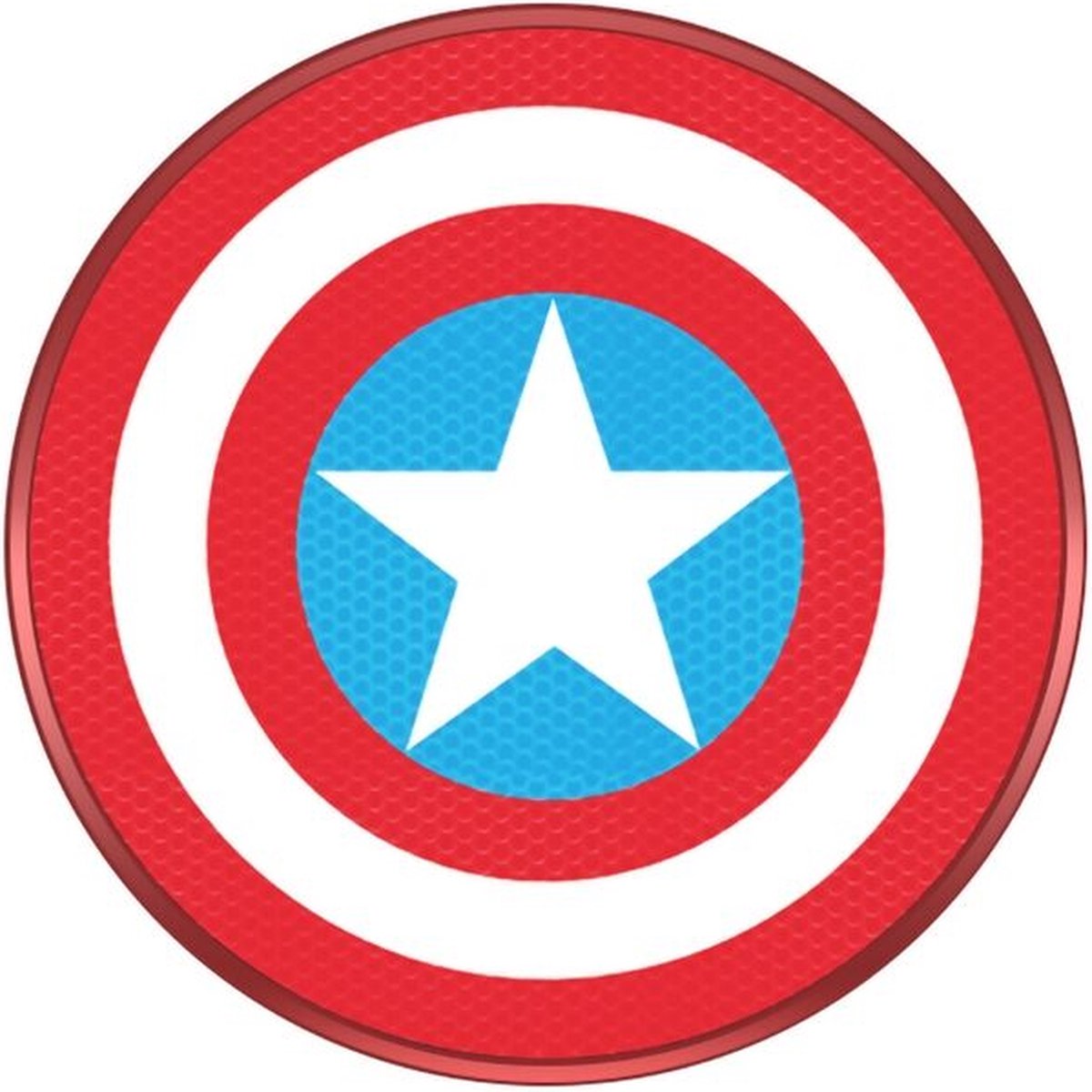Marvel Captain America Draagbare Bluetooth Luidspreker Rood