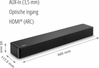 MEDION P61155 2.0 Soundbar