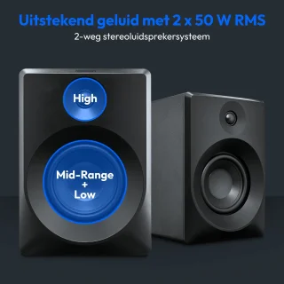 MEDION P61925 Bluetooth boekenplank luidspreker