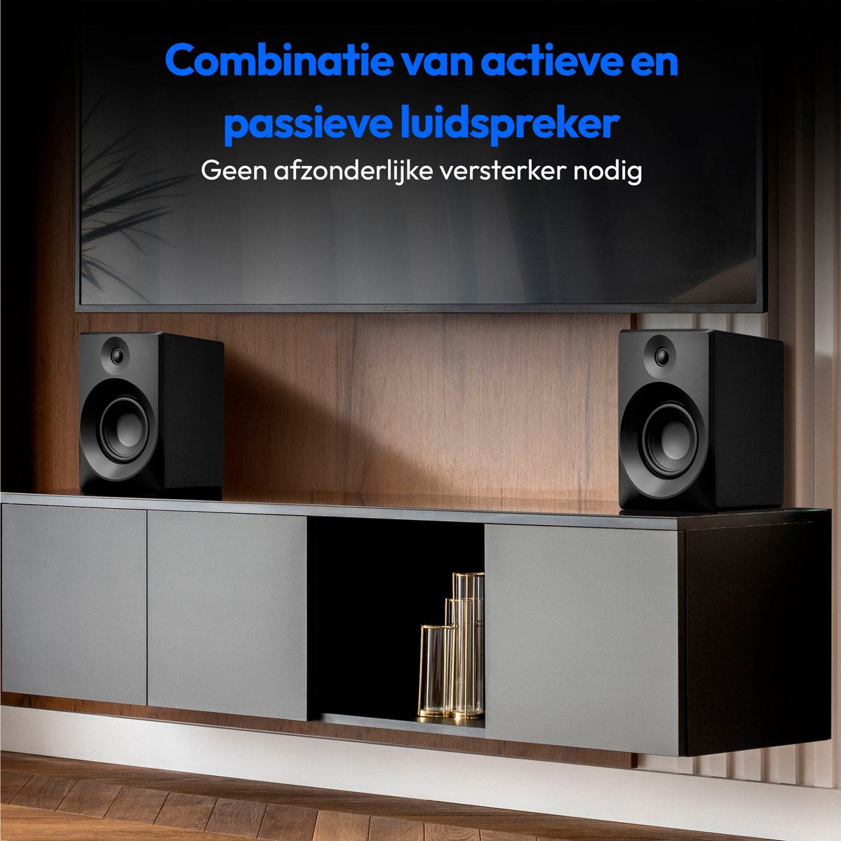 MEDION P61925 Bluetooth boekenplank luidspreker