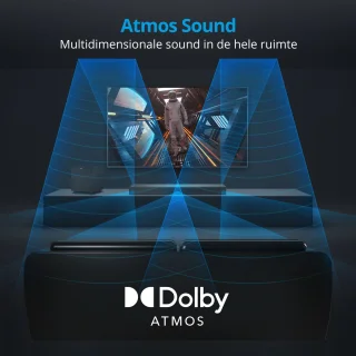 MEDION S61022 Soundbar met draadloze subwoofer