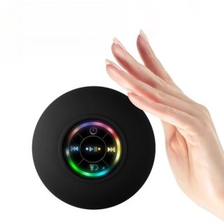 Merkloos Mini Bluetooth-luidspreker: Draagbaar Geluid met LED-Zuignap