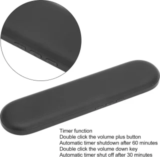 Merknaam Bluetooth Nekband Slaapkoptelefoon Zwart