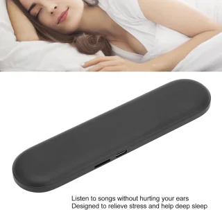 Merknaam Bluetooth Nekband Slaapkoptelefoon Zwart