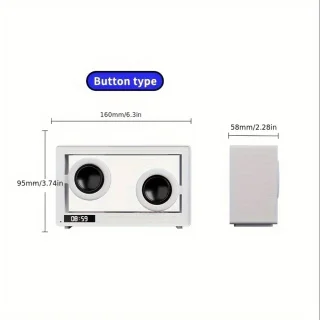 Merknaam Minimalistische Transparante Bluetooth-luidspreker (wit)
