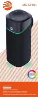MG GF403 Draadloze Speaker Zwart