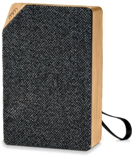MikaMax Solar Bamboo Draadloze Bluetooth Speaker